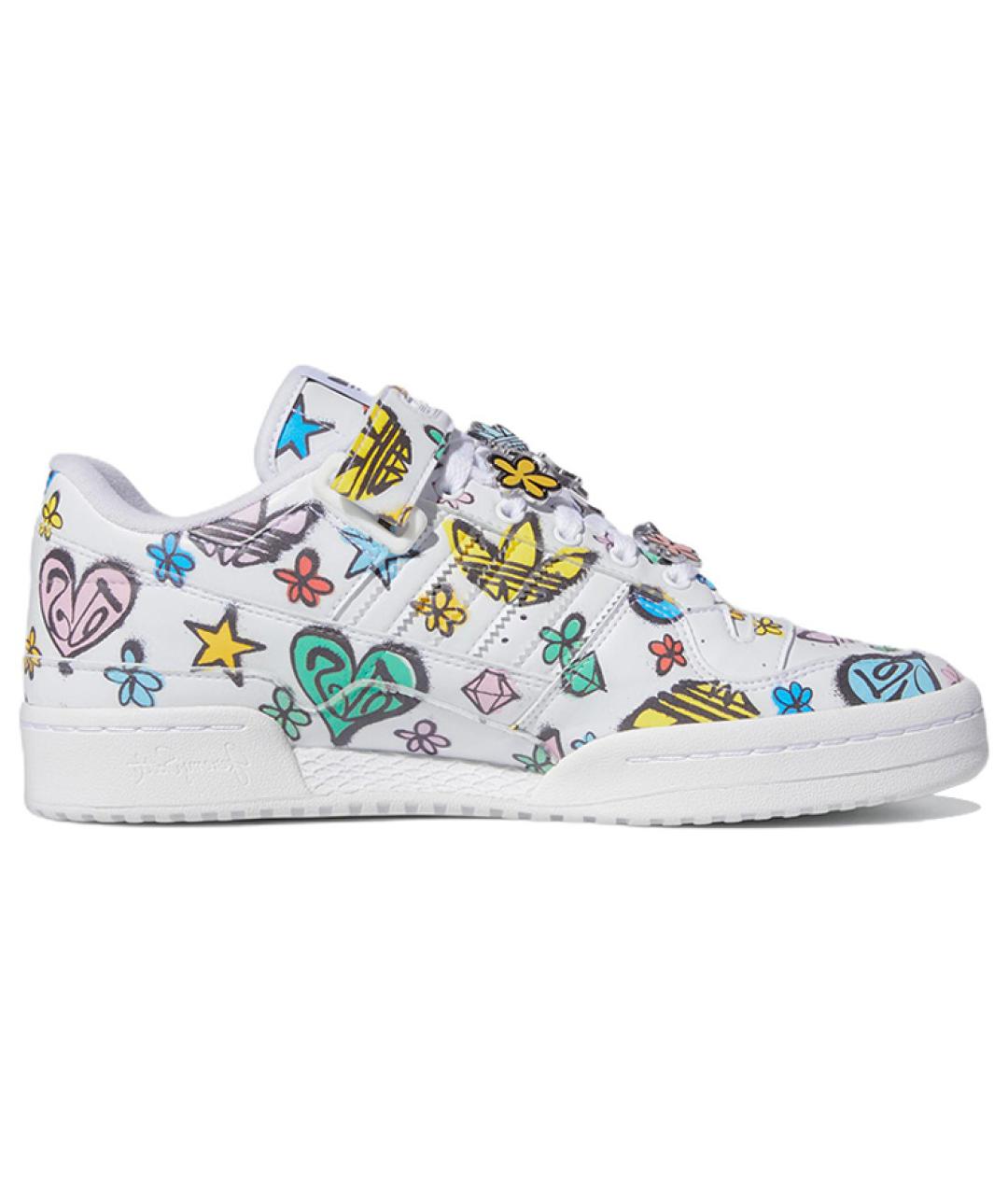 ADIDAS Белые кроссовки, фото 2