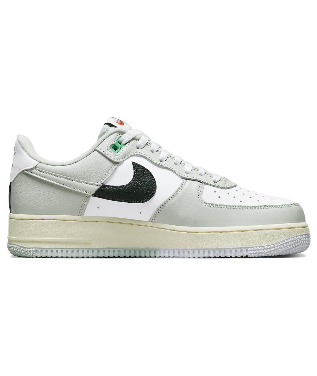 NIKE Белые кожаные низкие кроссовки / кеды, фото 3