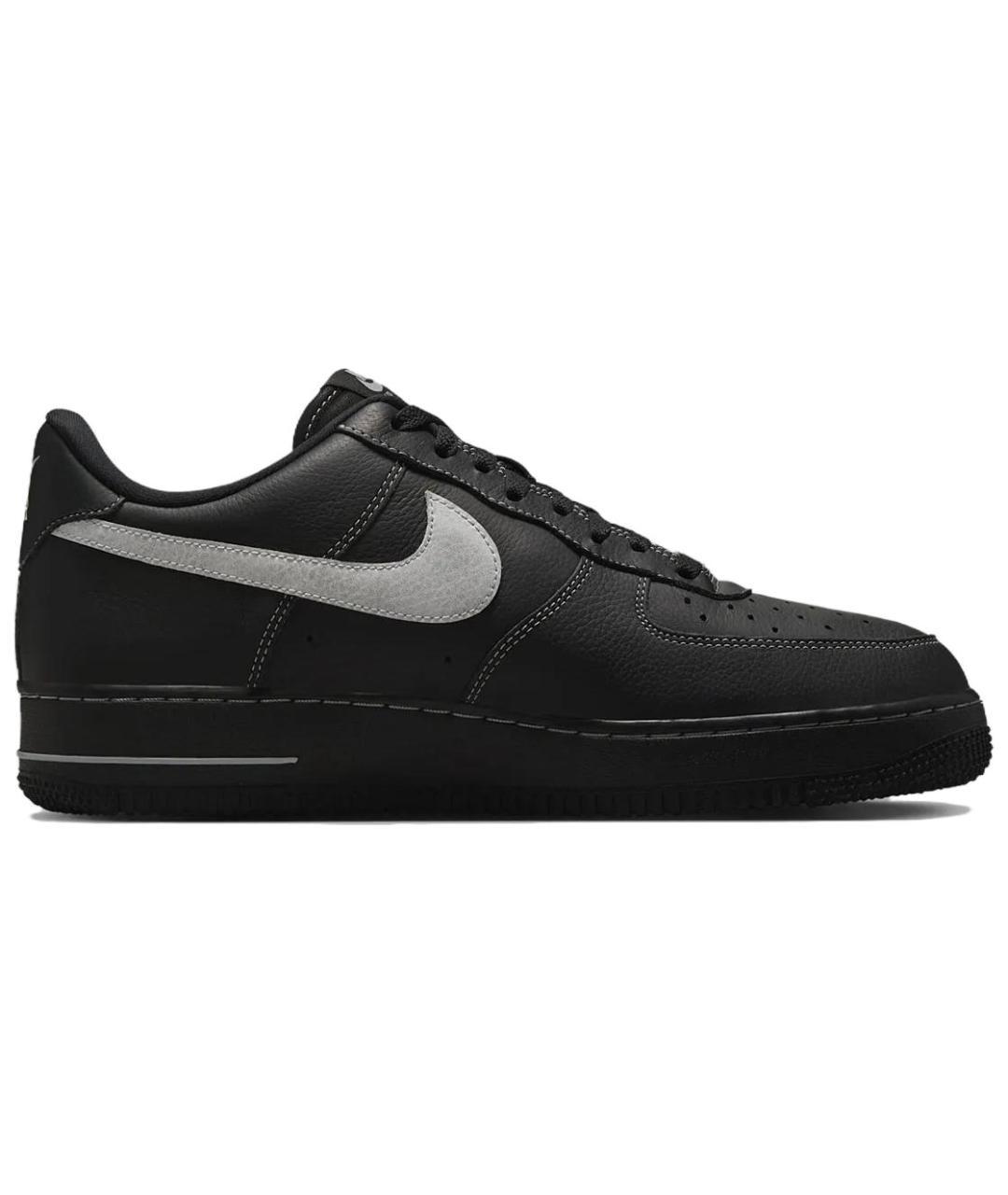 NIKE Черные кожаные кроссовки, фото 2