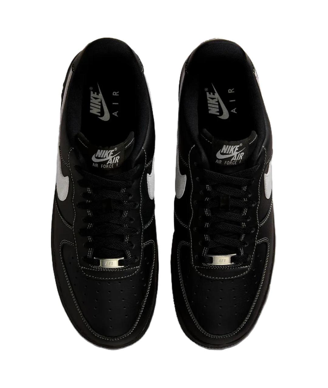 NIKE Черные кожаные кроссовки, фото 3