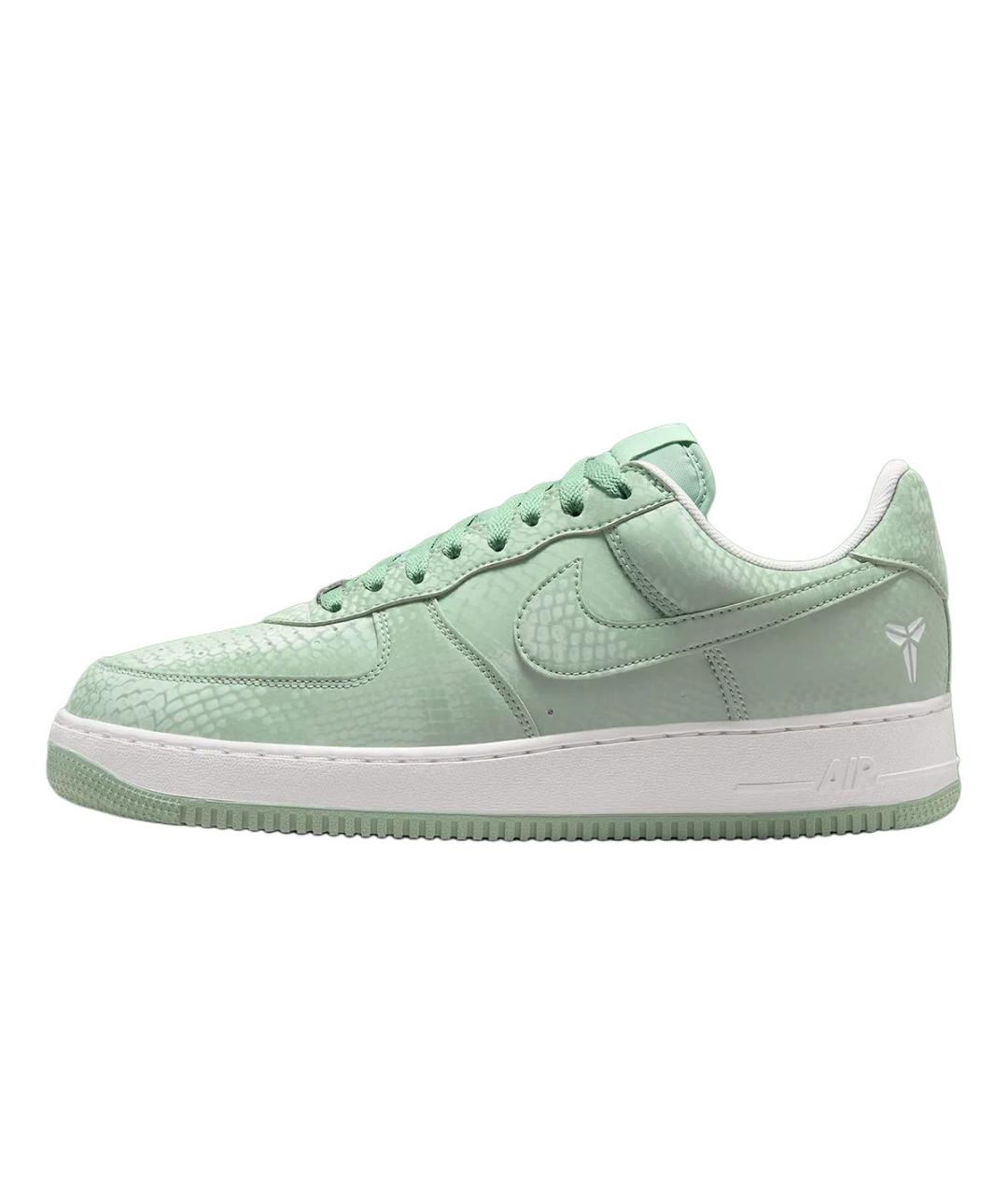 NIKE Зеленые низкие кроссовки / кеды, фото 2