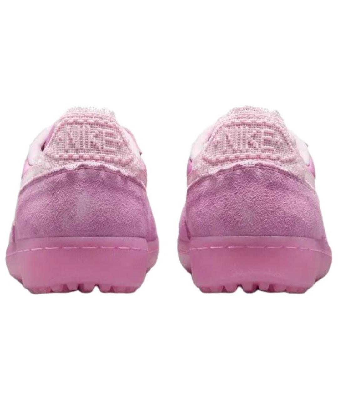 NIKE Розовые замшевые кроссовки, фото 5