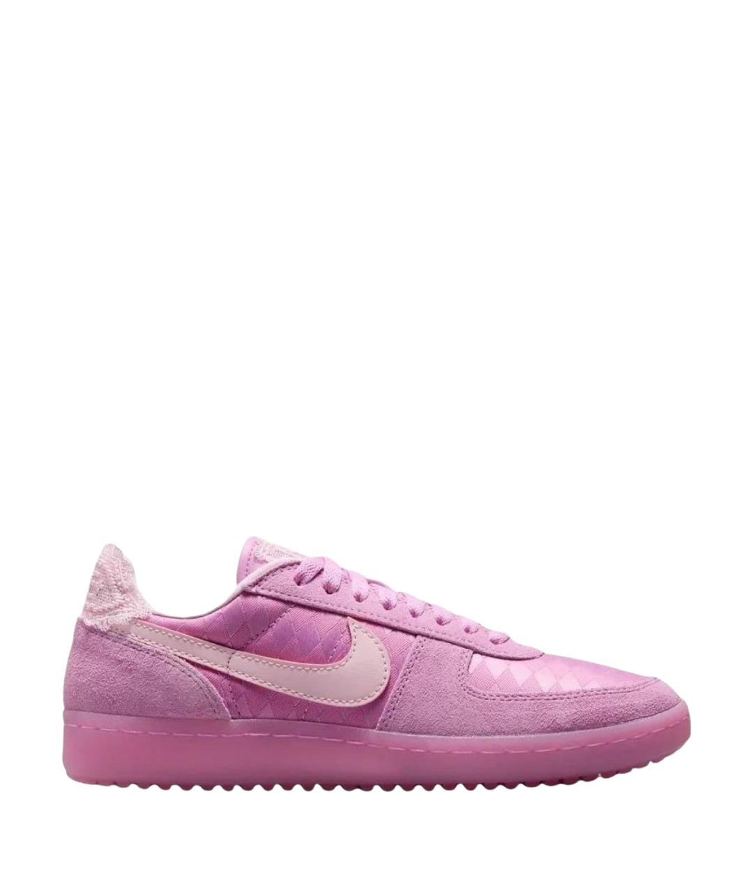 NIKE Розовые замшевые кроссовки, фото 1