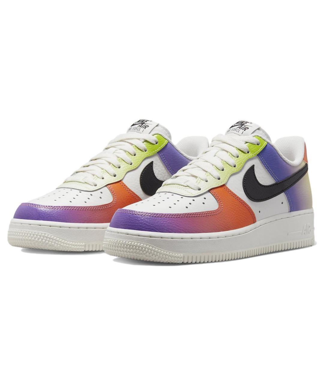 NIKE Мульти кожаные кроссовки, фото 4
