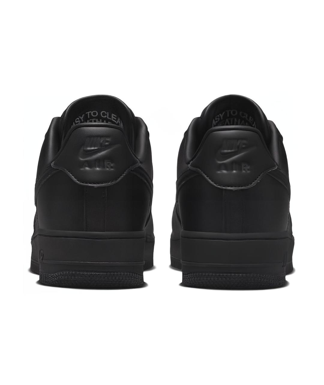 NIKE Черные кожаные кроссовки, фото 6