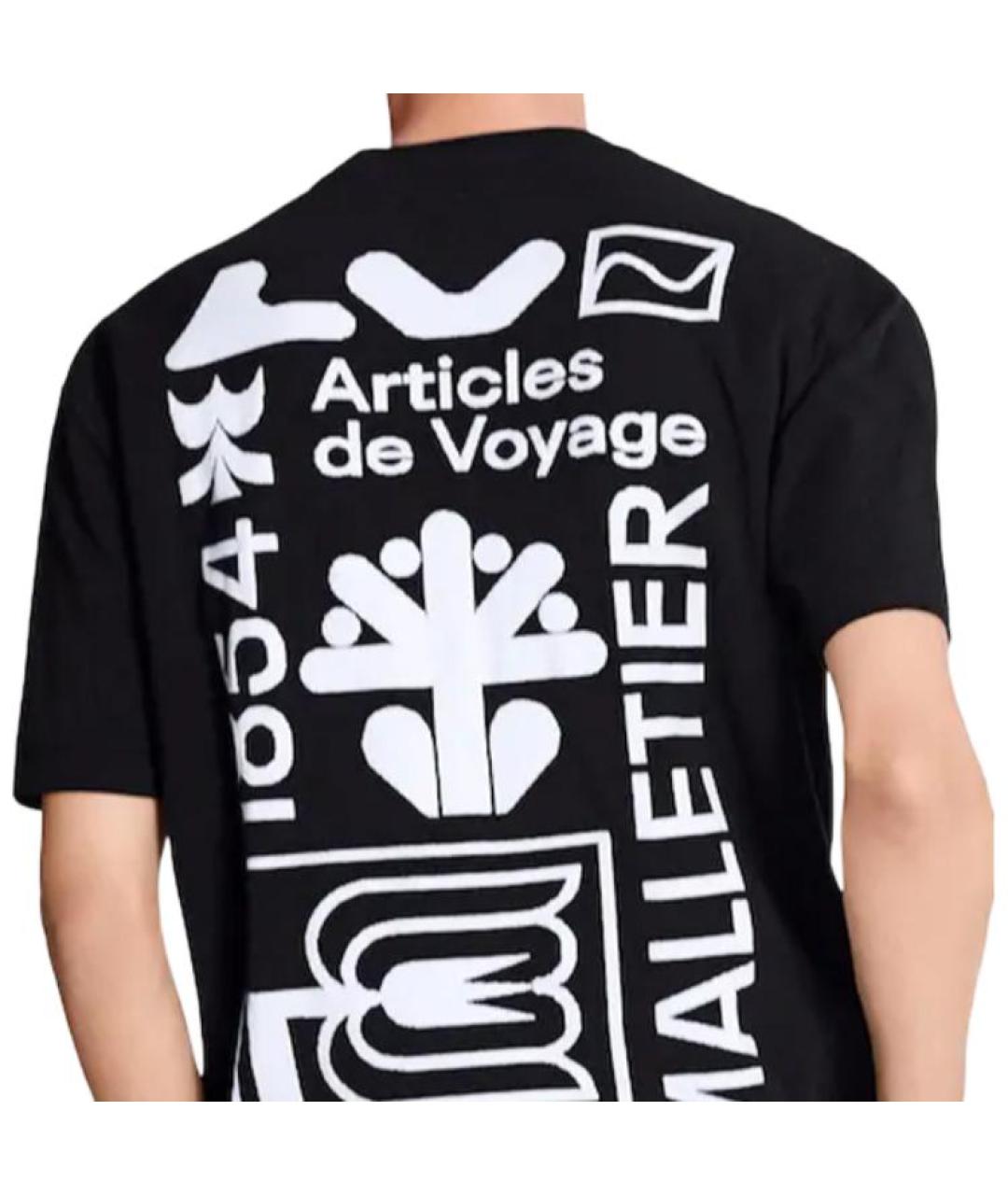 LOUIS VUITTON Черная футболка, фото 5