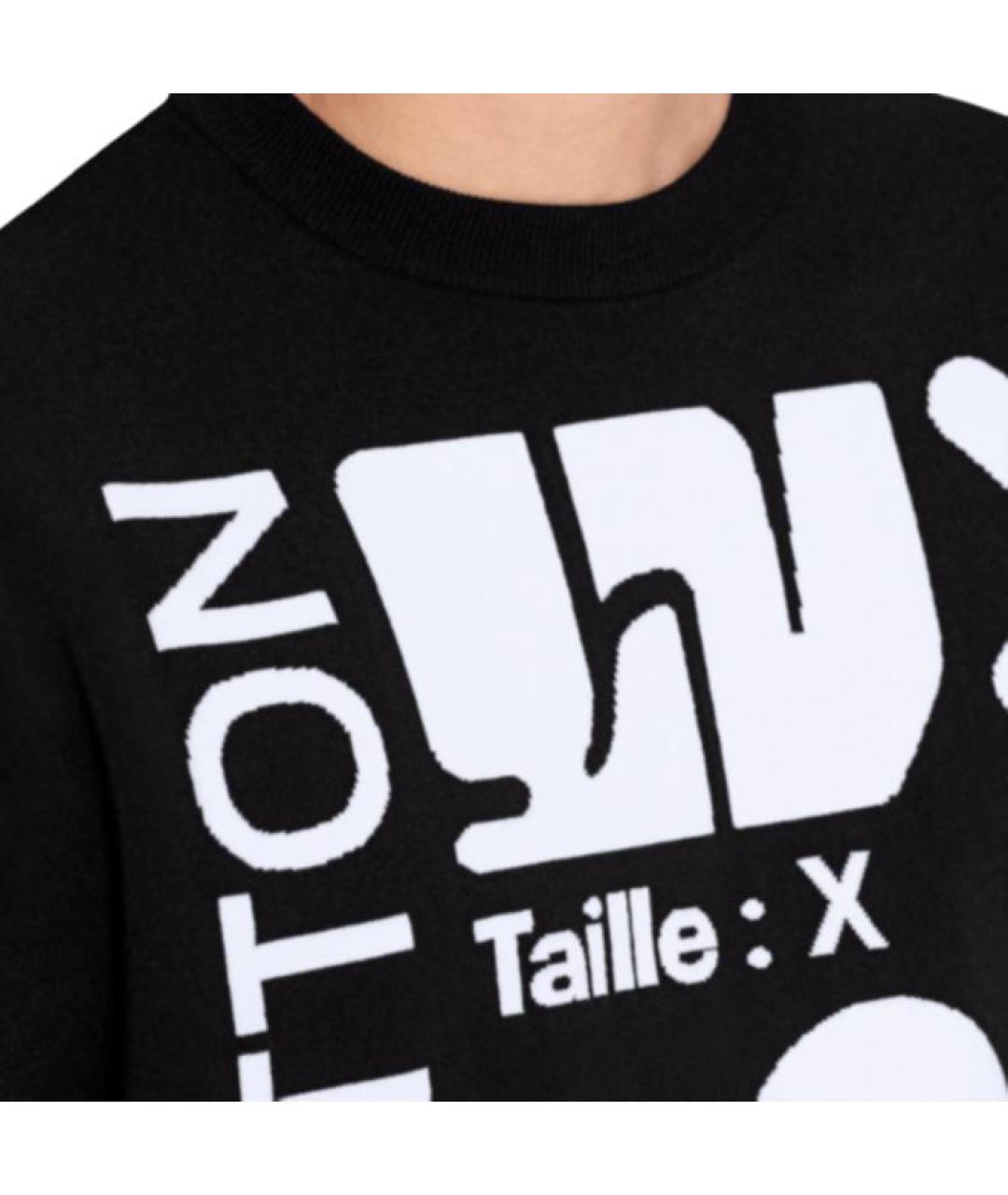 LOUIS VUITTON Черная футболка, фото 4