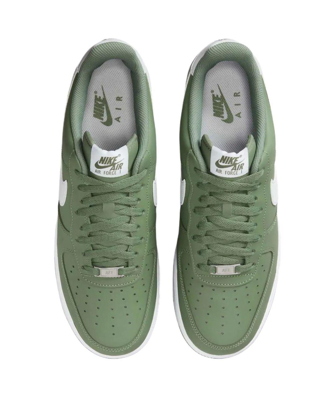 NIKE Зеленые низкие кроссовки / кеды, фото 4