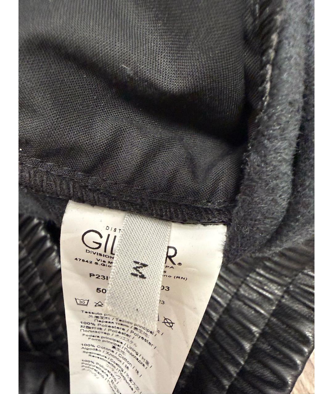 ICEBERG Черная полиуретановая куртка, фото 7