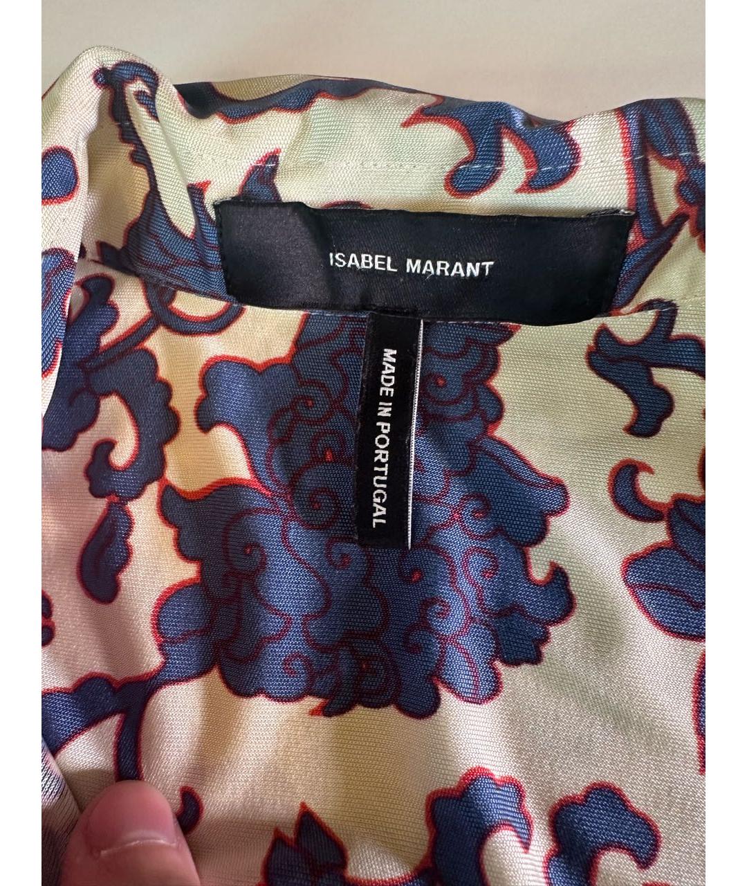 ISABEL MARANT Белая шелковая рубашка, фото 3