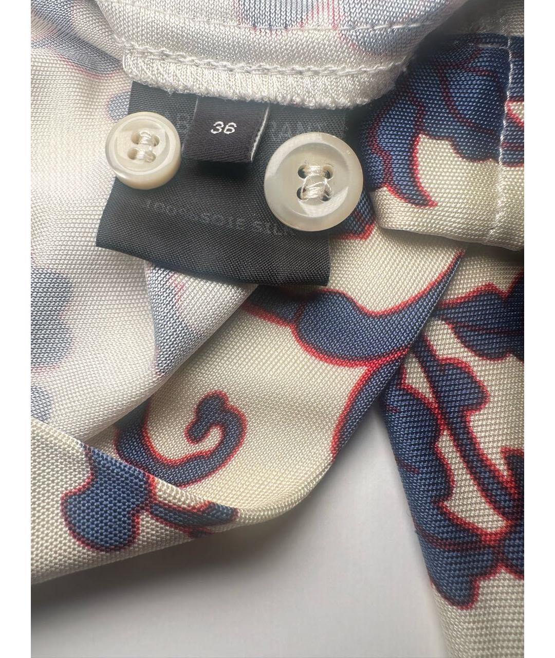 ISABEL MARANT Белая шелковая рубашка, фото 4