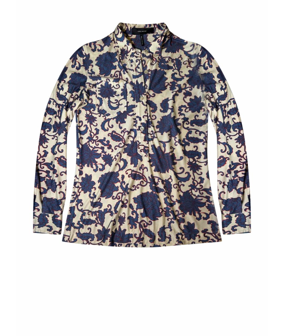 ISABEL MARANT Белая шелковая рубашка, фото 1