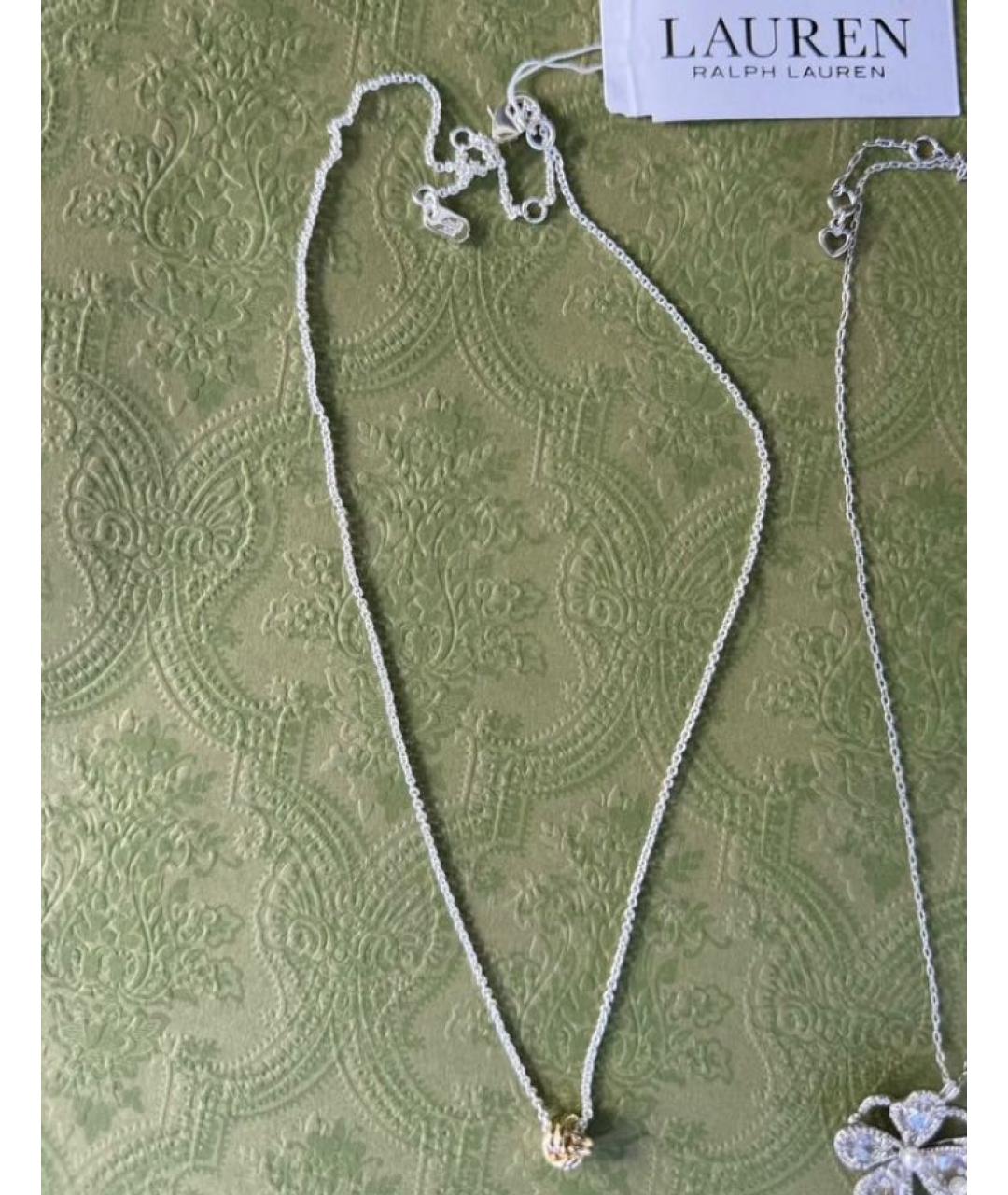 RALPH LAUREN Серебряная металлическая подвеска, фото 4