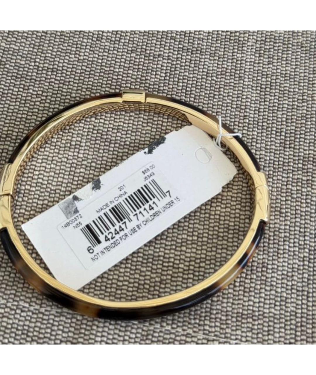 RALPH LAUREN Коричневый латунный браслет, фото 5