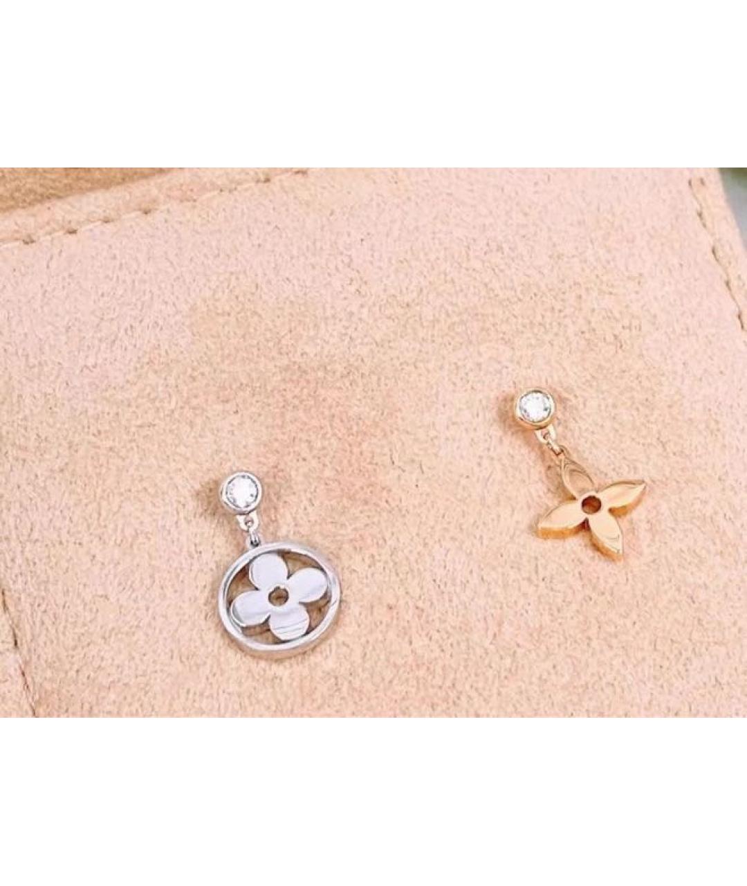LOUIS VUITTON Золотые серьги из розового золота, фото 3