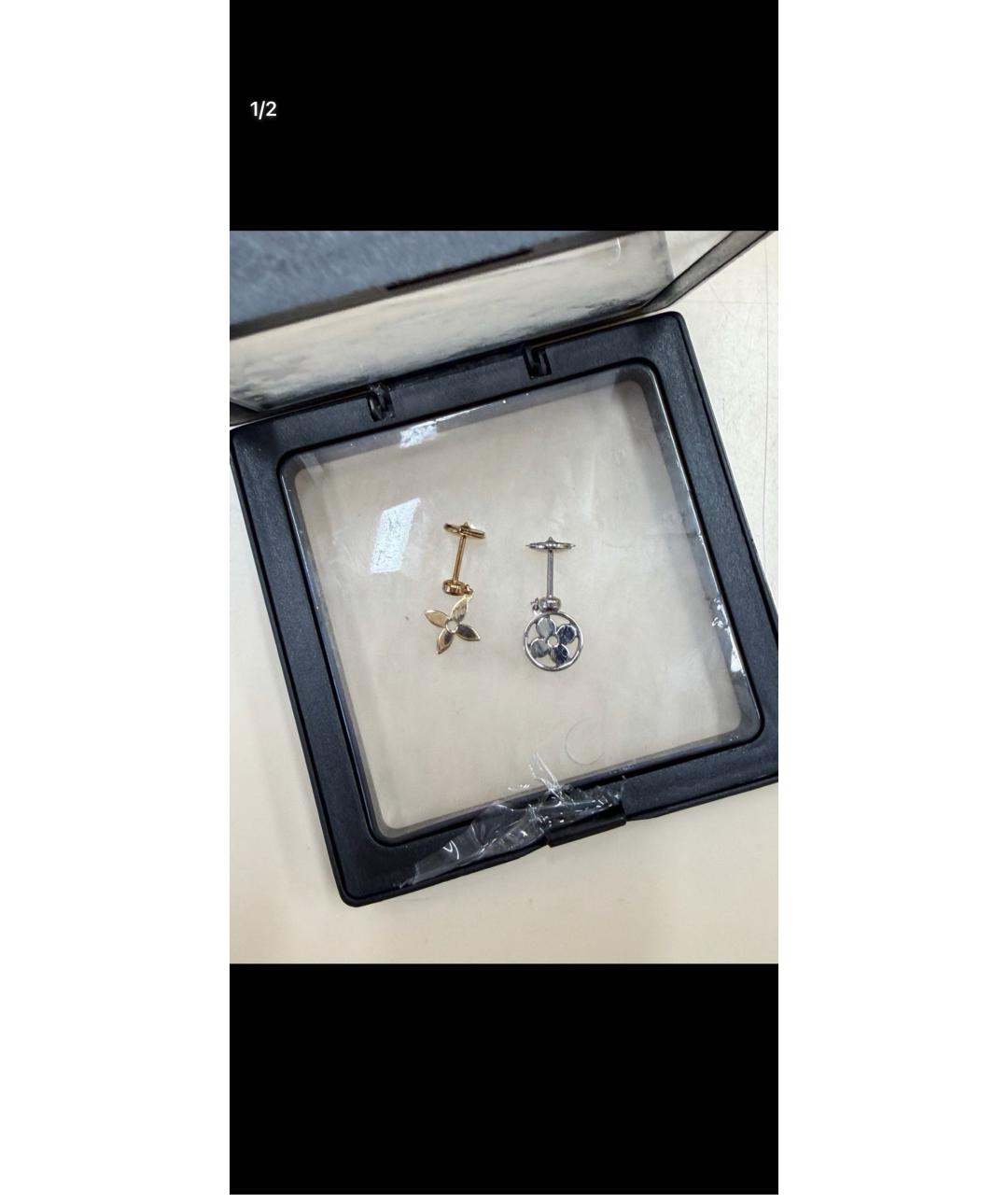 LOUIS VUITTON Золотые серьги из розового золота, фото 2