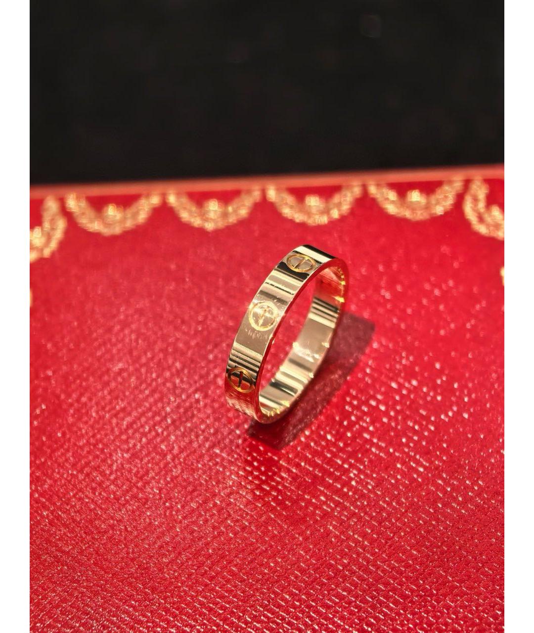 CARTIER Золотое кольцо из розового золота, фото 4