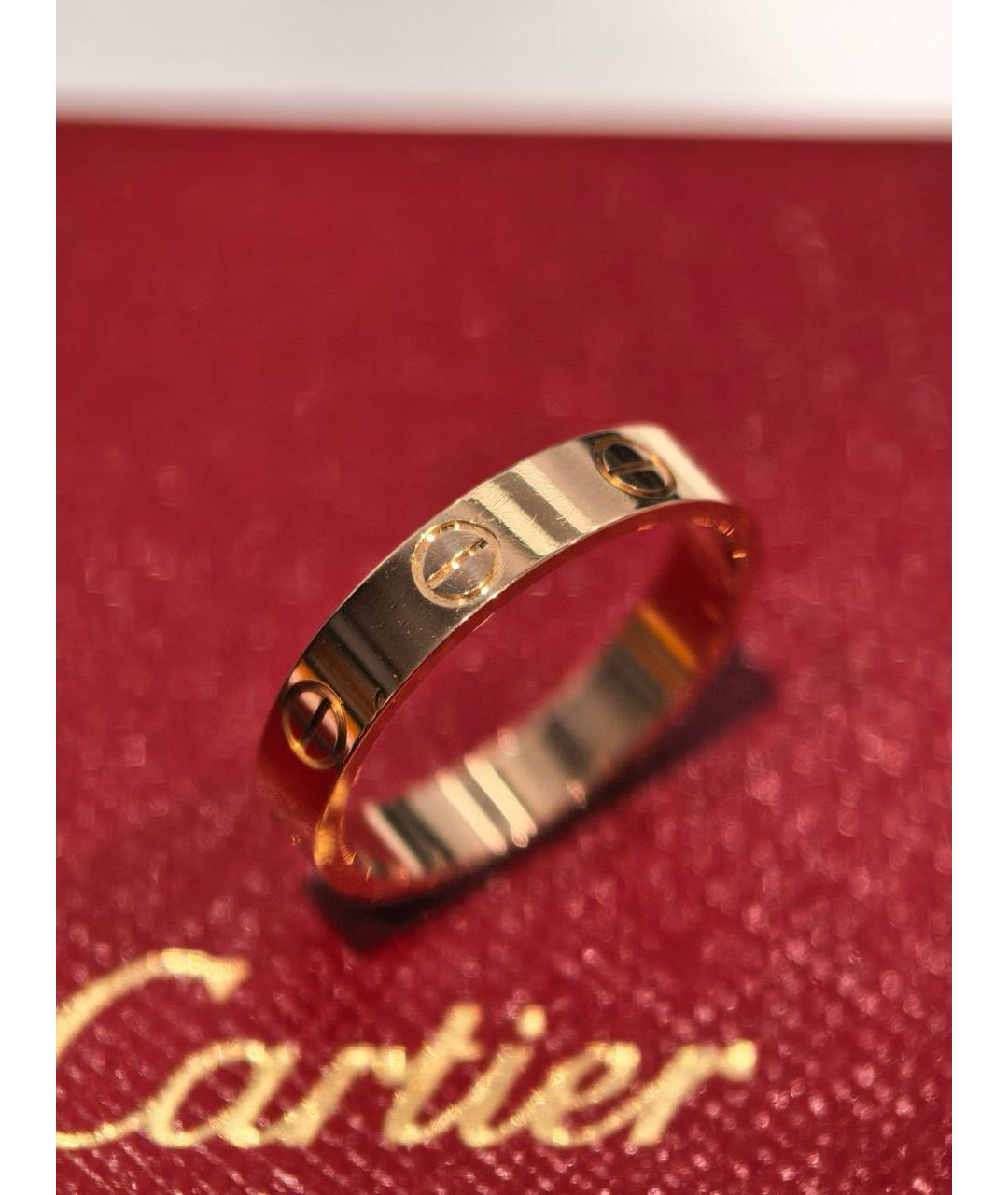 CARTIER Золотое кольцо из розового золота, фото 6