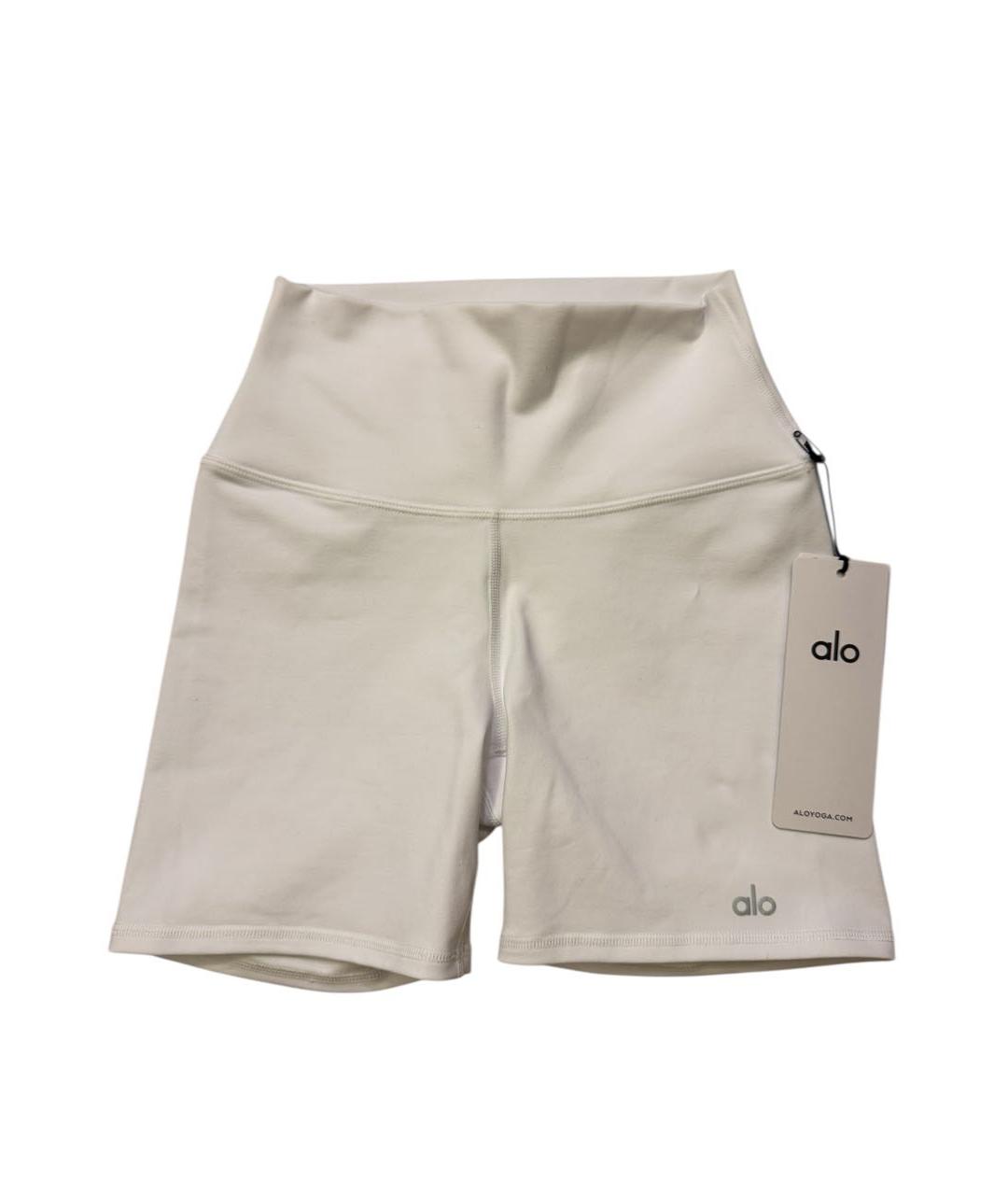 ALO YOGA Белые шорты, фото 5