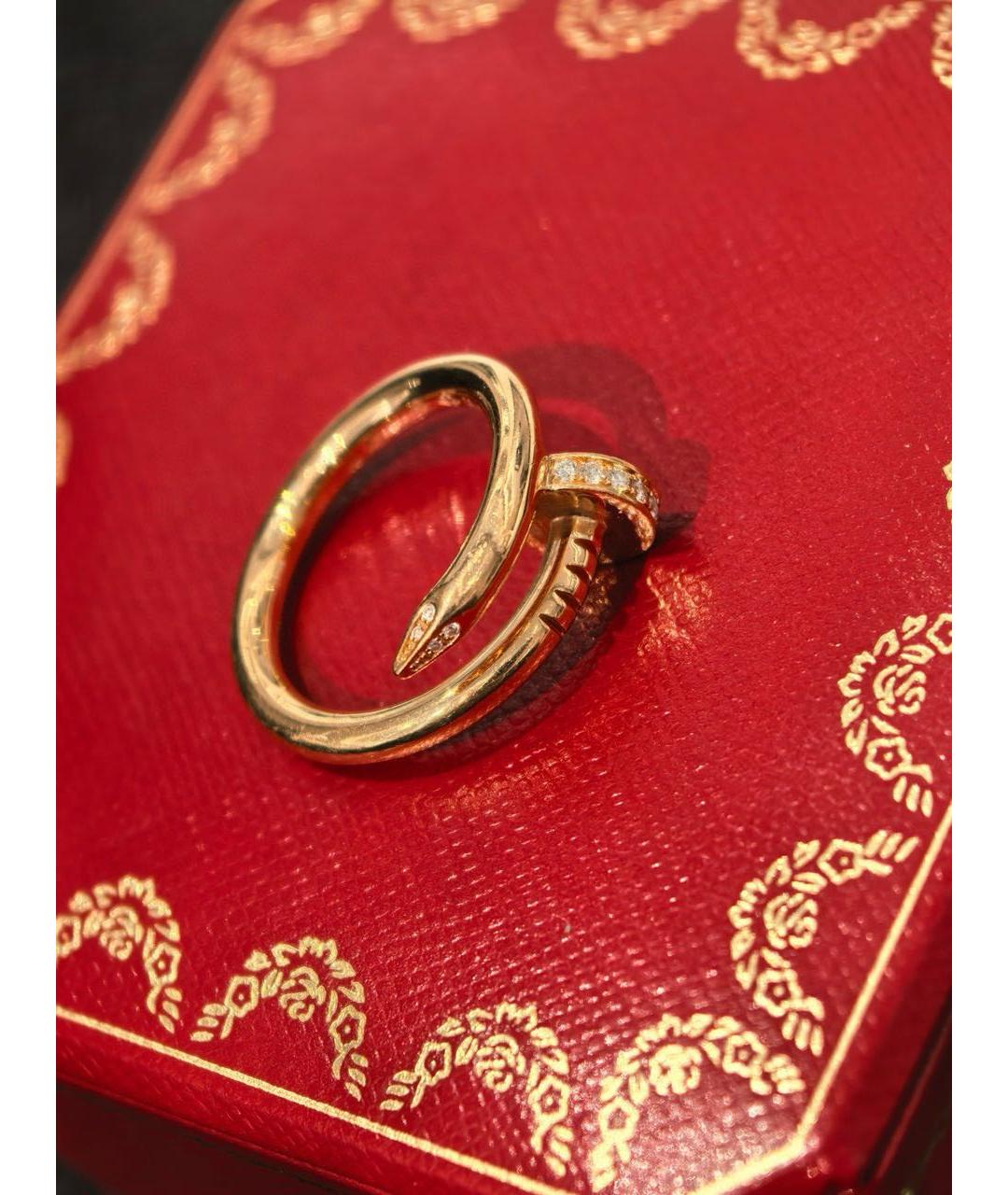 CARTIER Золотое кольцо из розового золота, фото 7