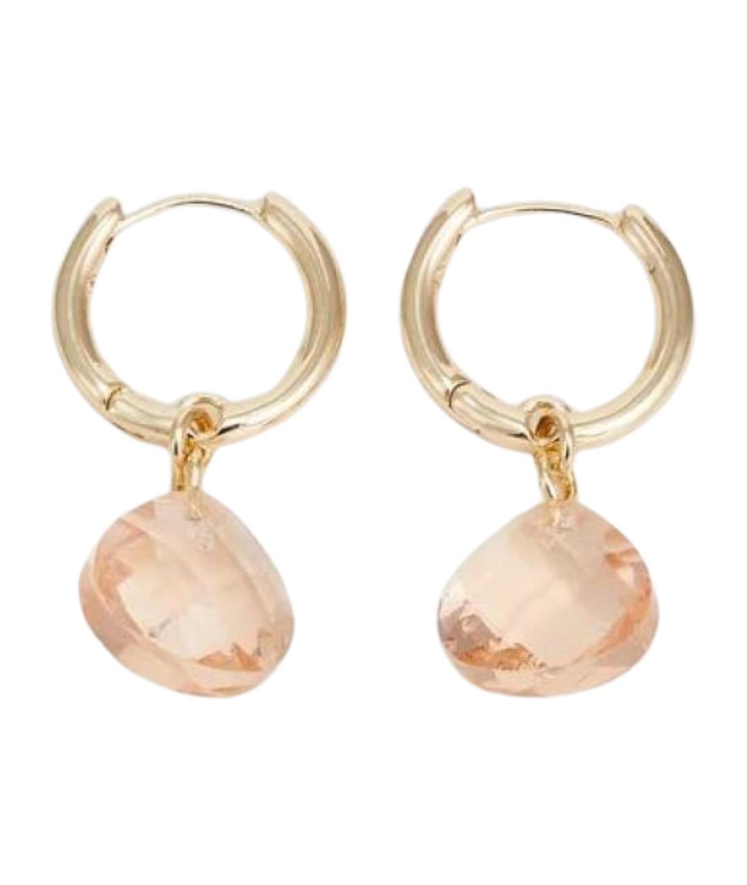 RALPH LAUREN Золотые латунные серьги, фото 1