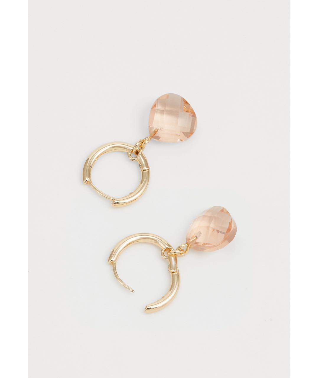 RALPH LAUREN Золотые латунные серьги, фото 2