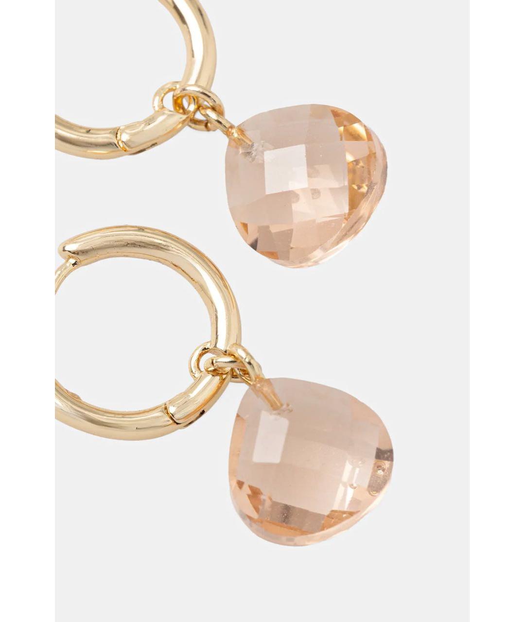 RALPH LAUREN Золотые латунные серьги, фото 4