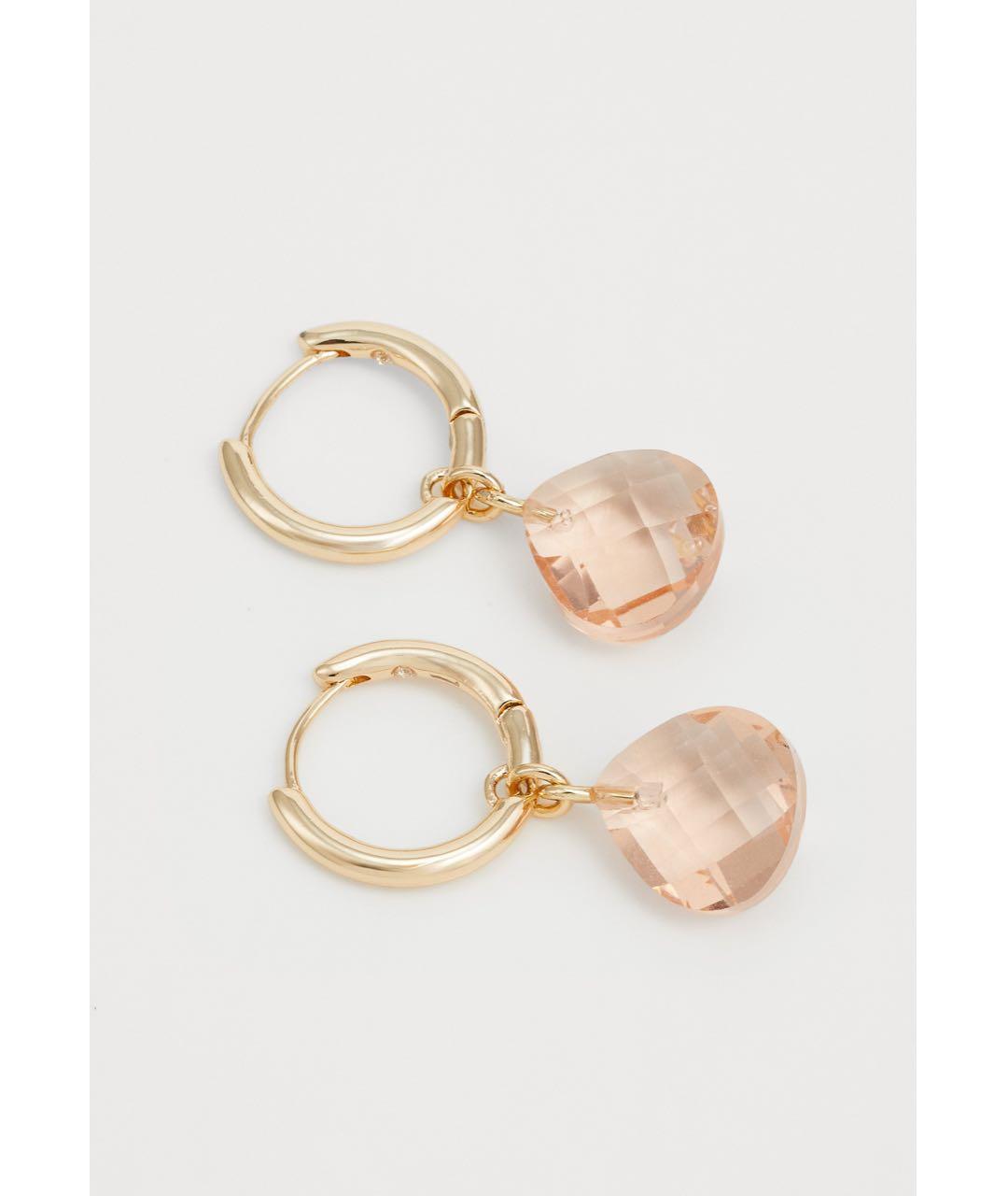 RALPH LAUREN Золотые латунные серьги, фото 3