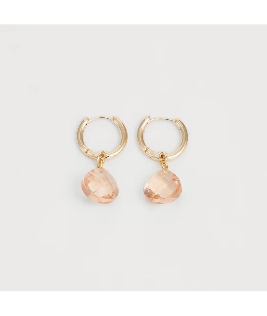 RALPH LAUREN Золотые латунные серьги, фото 6