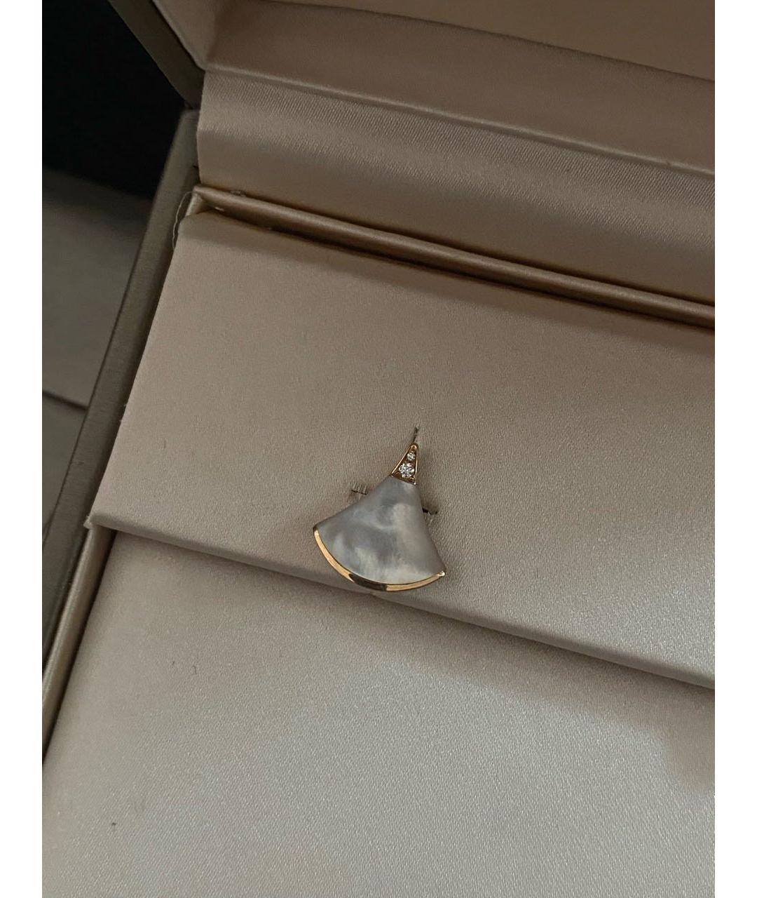 BVLGARI Золотые серьги из желтого золота, фото 3