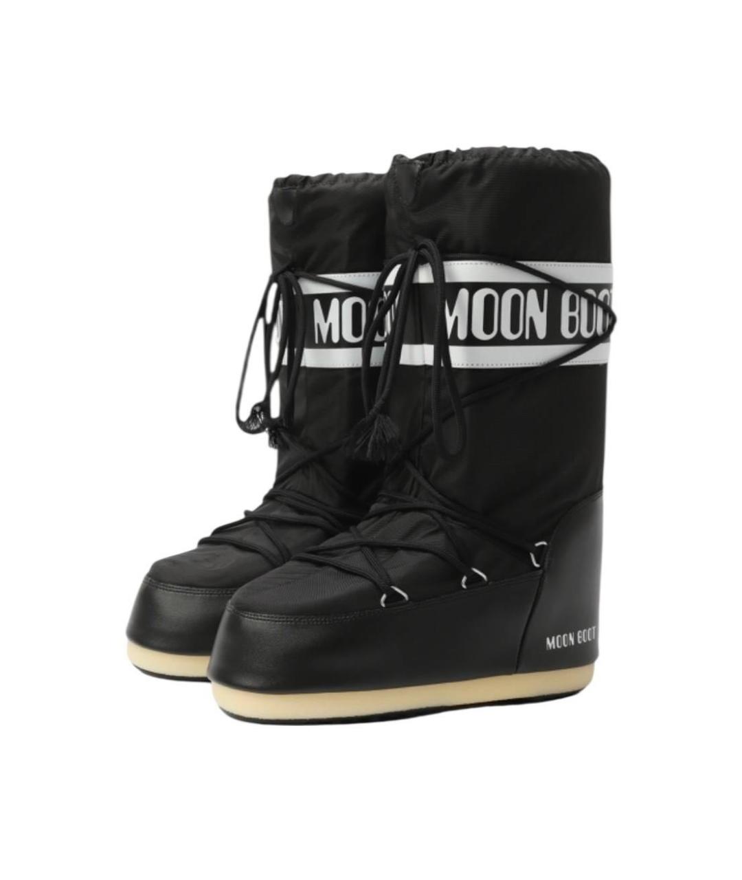 MOON BOOT Черные ботинки, фото 2