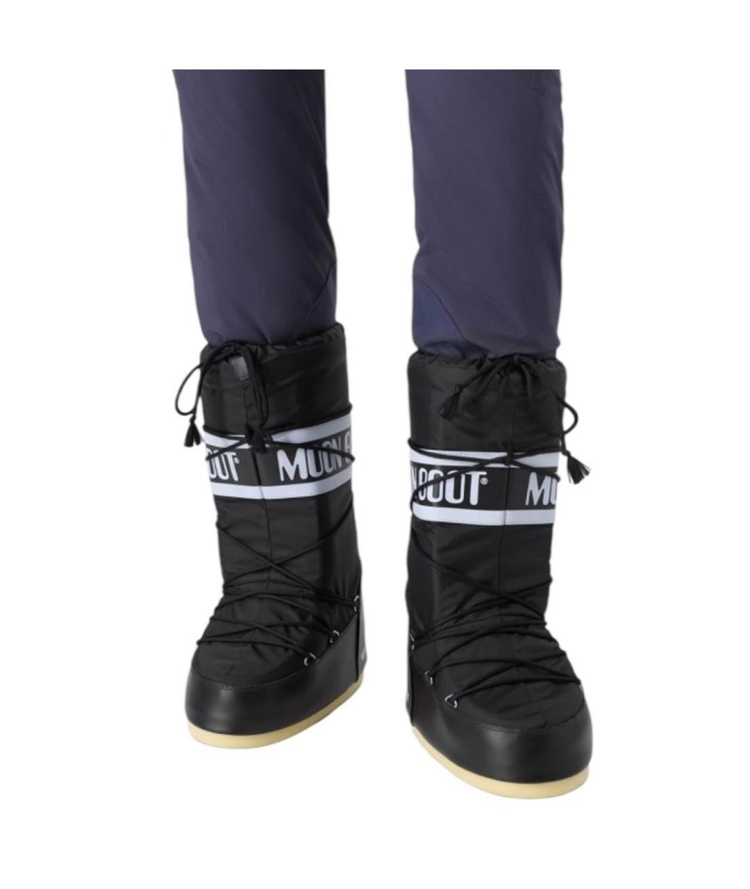MOON BOOT Черные ботинки, фото 5
