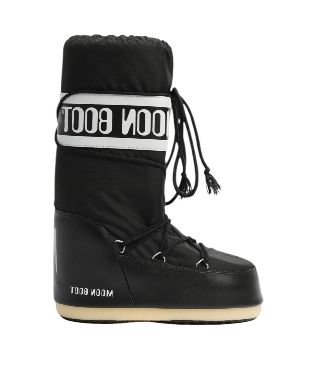 MOON BOOT Черные ботинки, фото 1