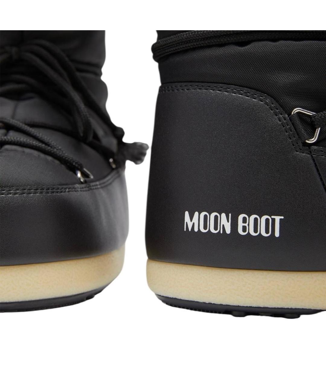 MOON BOOT Черные ботинки, фото 4