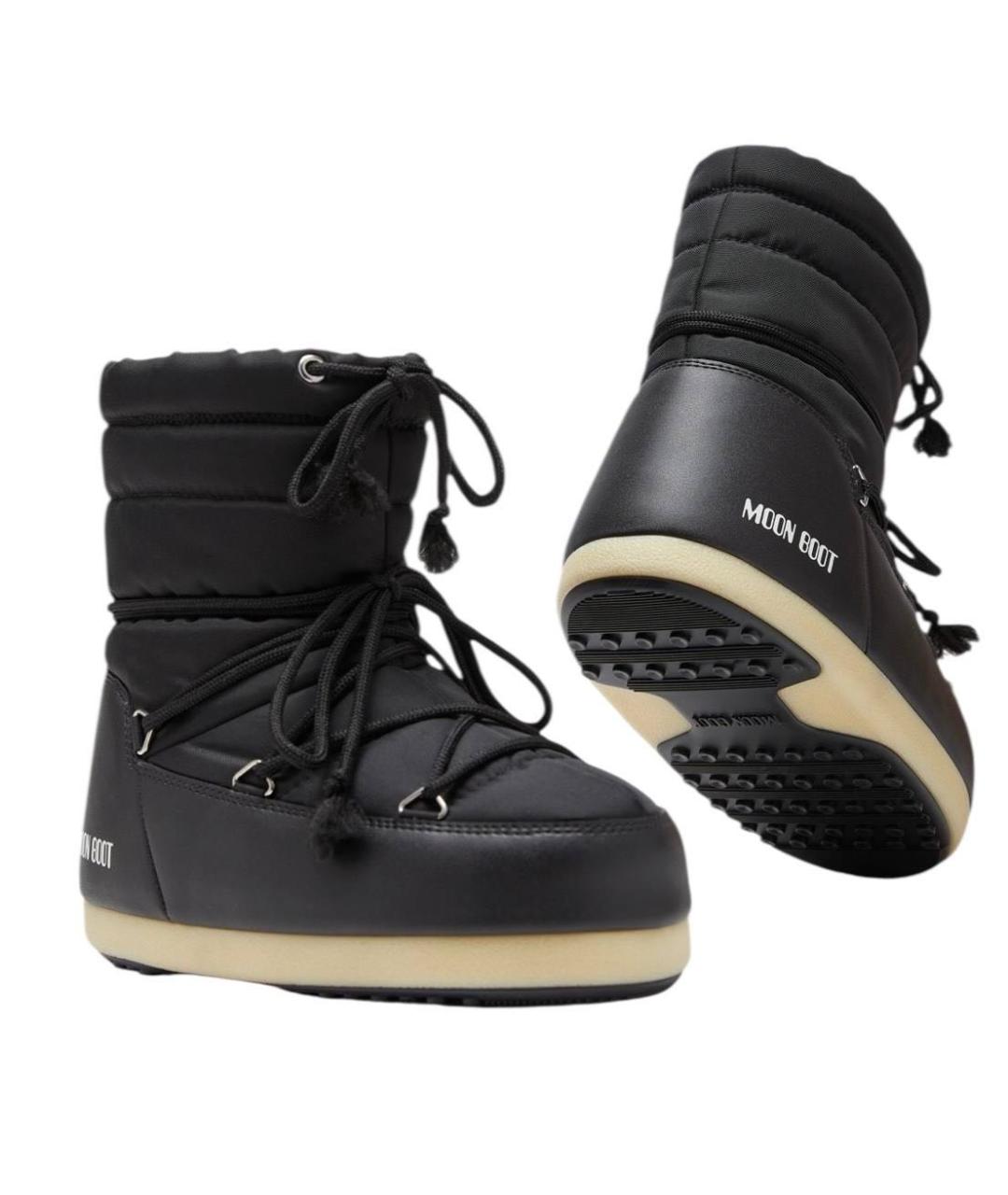 MOON BOOT Черные ботинки, фото 2
