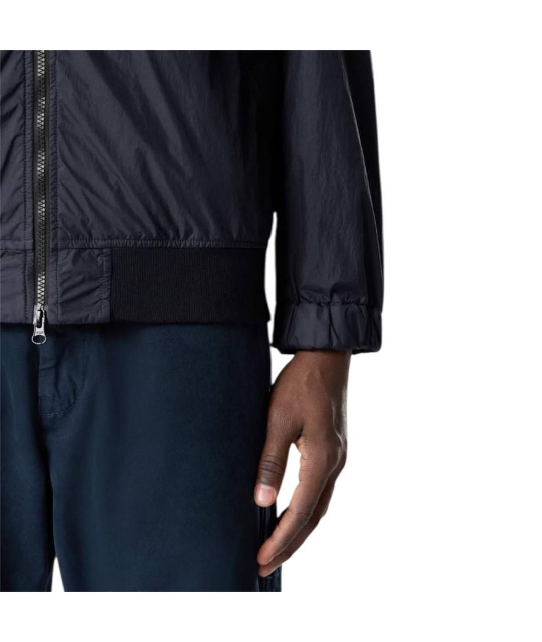 STONE ISLAND Темно-синяя куртка, фото 6