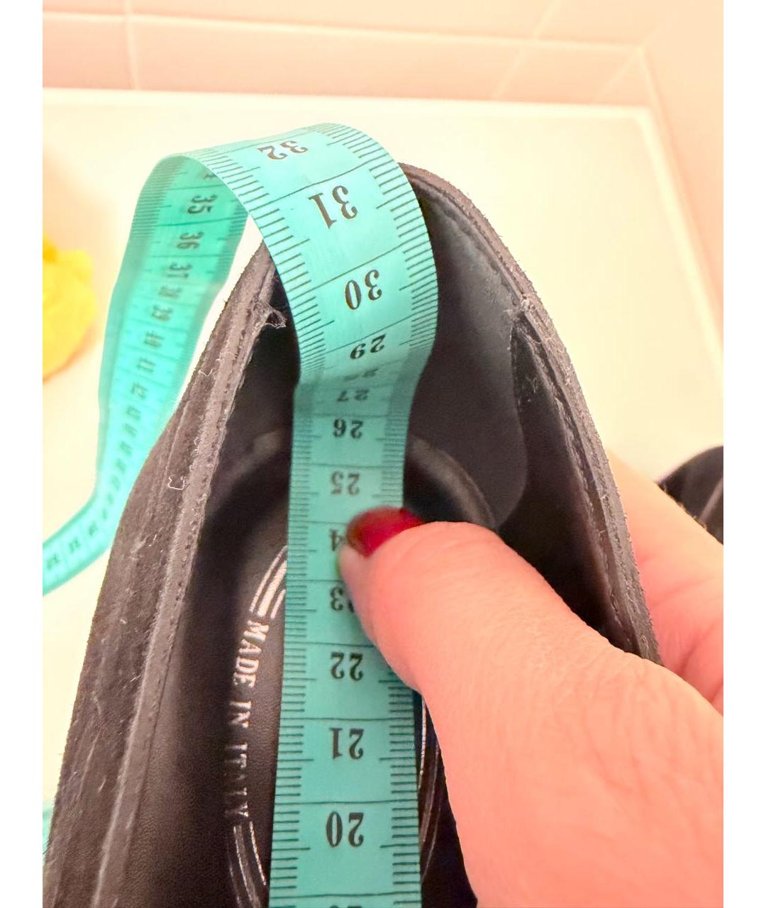 TOD'S Черные замшевые туфли, фото 8