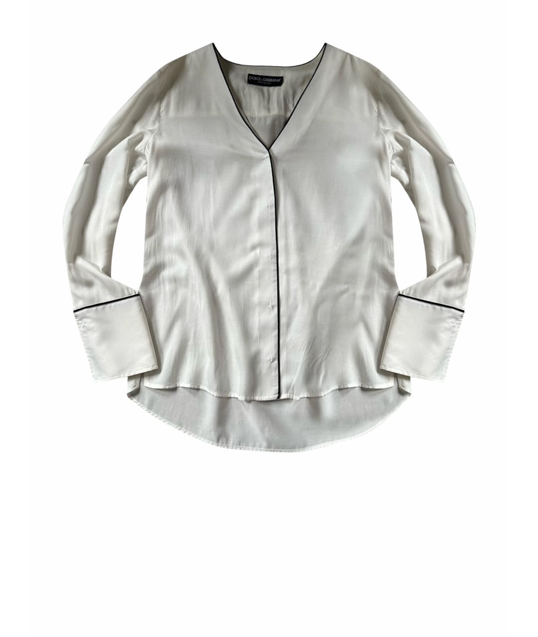 DOLCE&GABBANA Белая блузы, фото 1