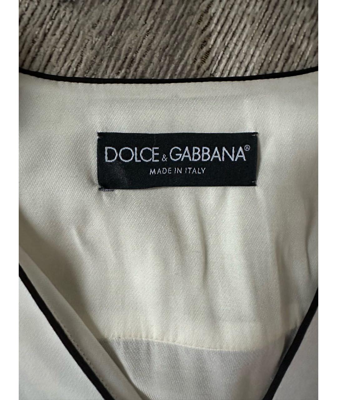 DOLCE&GABBANA Белая блузы, фото 6