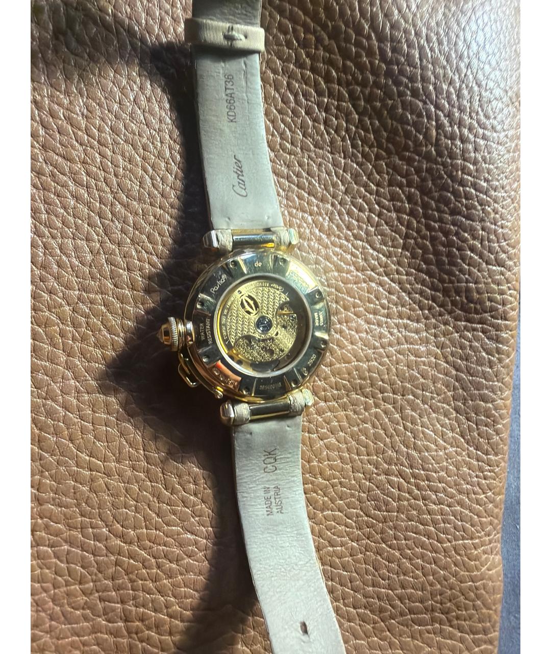 CARTIER Золотые часы из желтого золота, фото 2