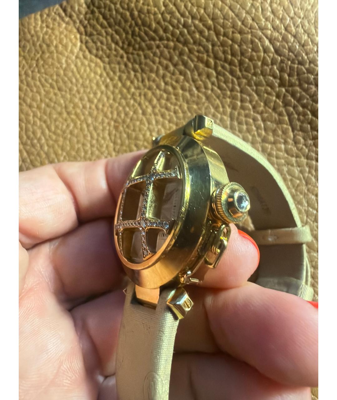 CARTIER Золотые часы из желтого золота, фото 5