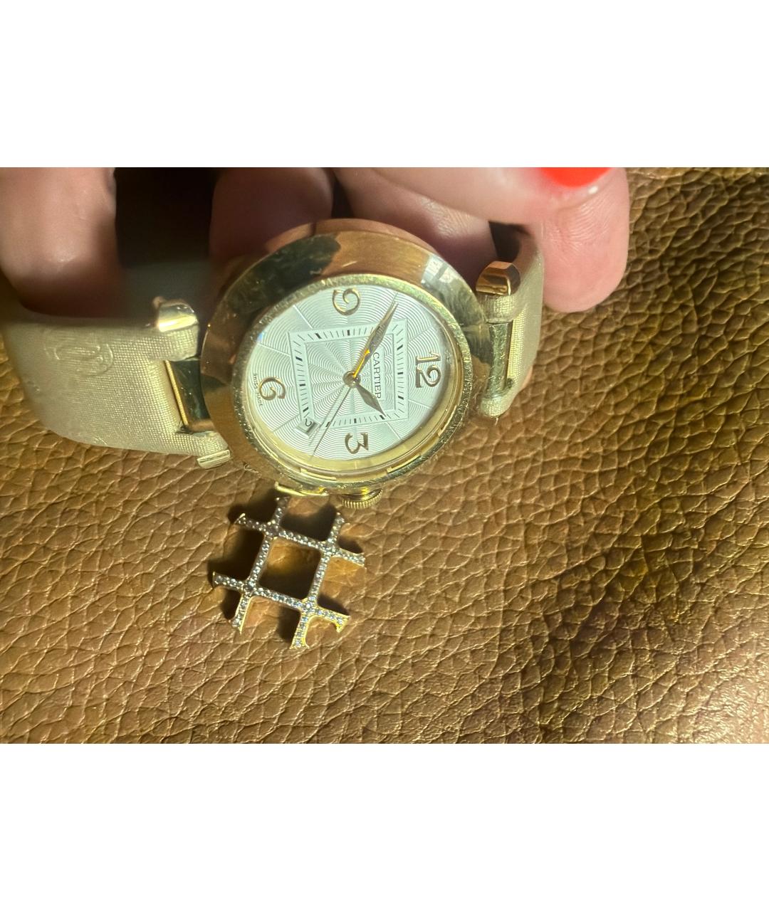 CARTIER Золотые часы из желтого золота, фото 6