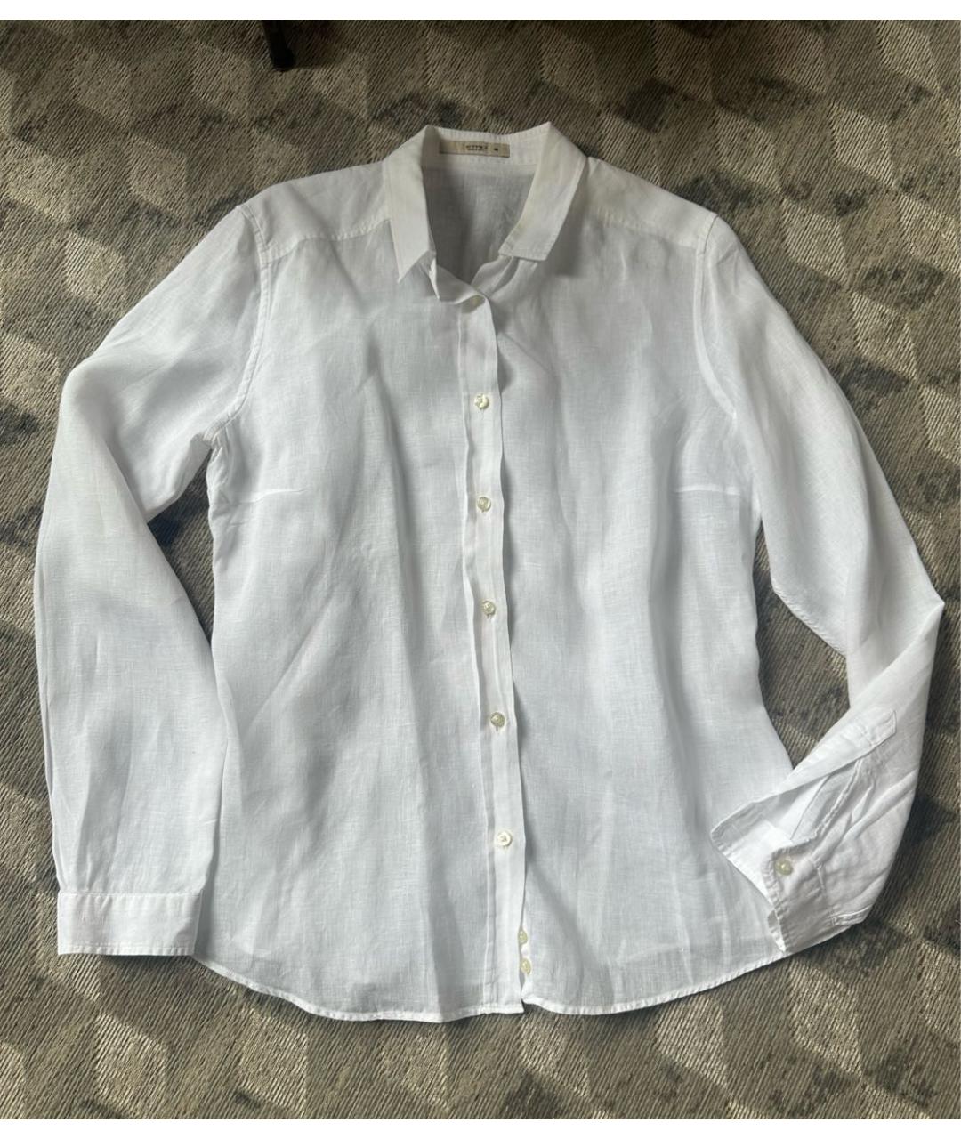 ETRO Белая льняная рубашка, фото 9