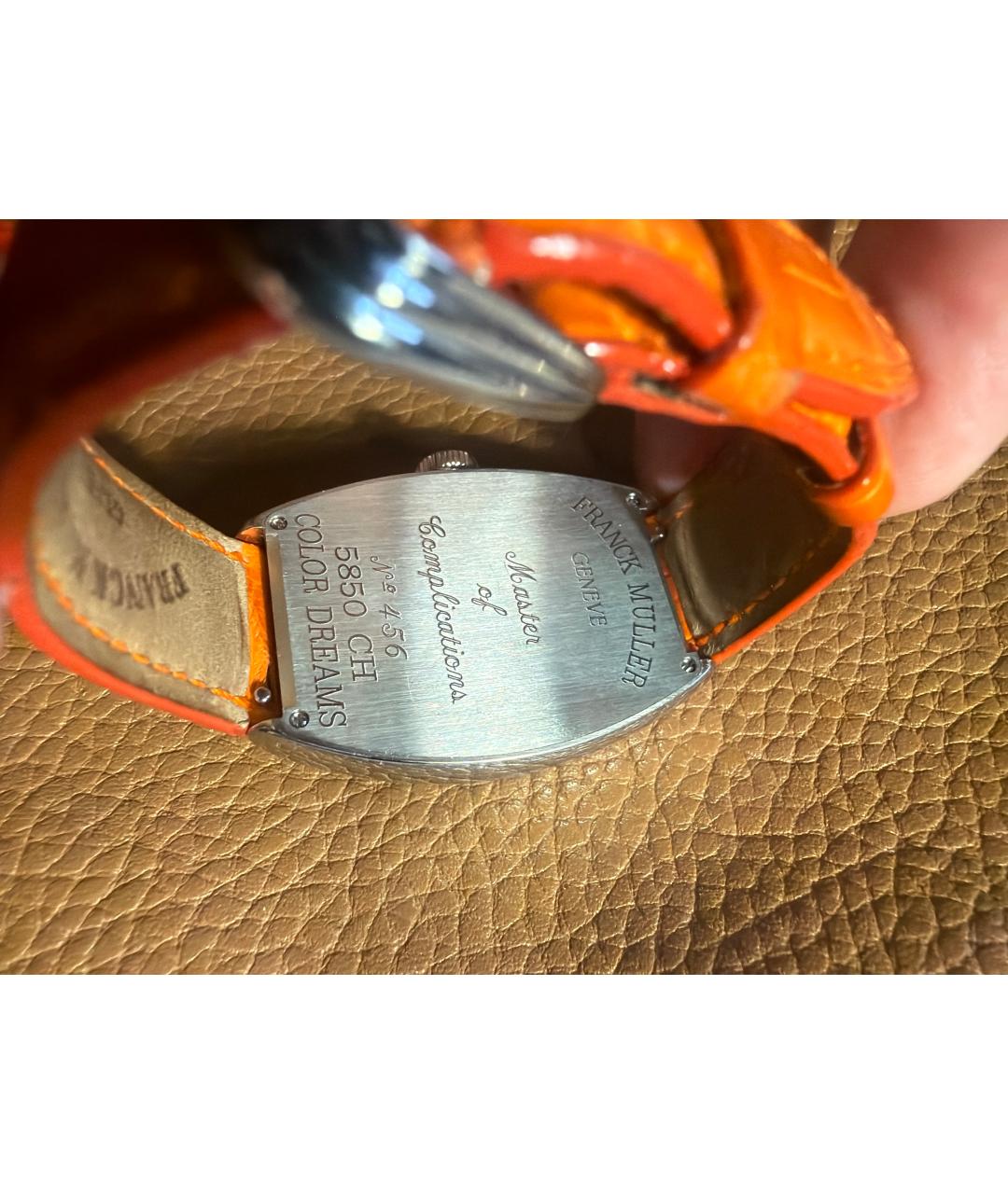 FRANCK MULLER Серебряные металлические часы, фото 3