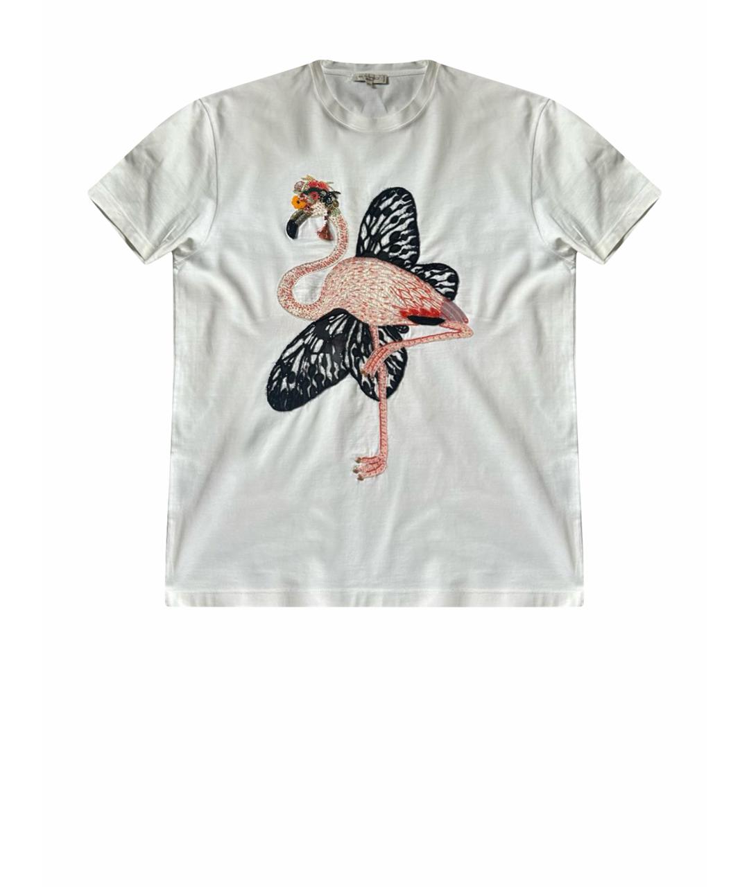 ETRO Белая хлопковая футболка, фото 1