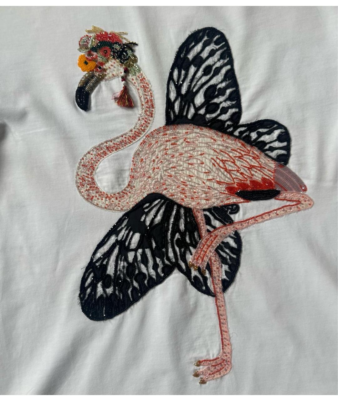 ETRO Белая хлопковая футболка, фото 7