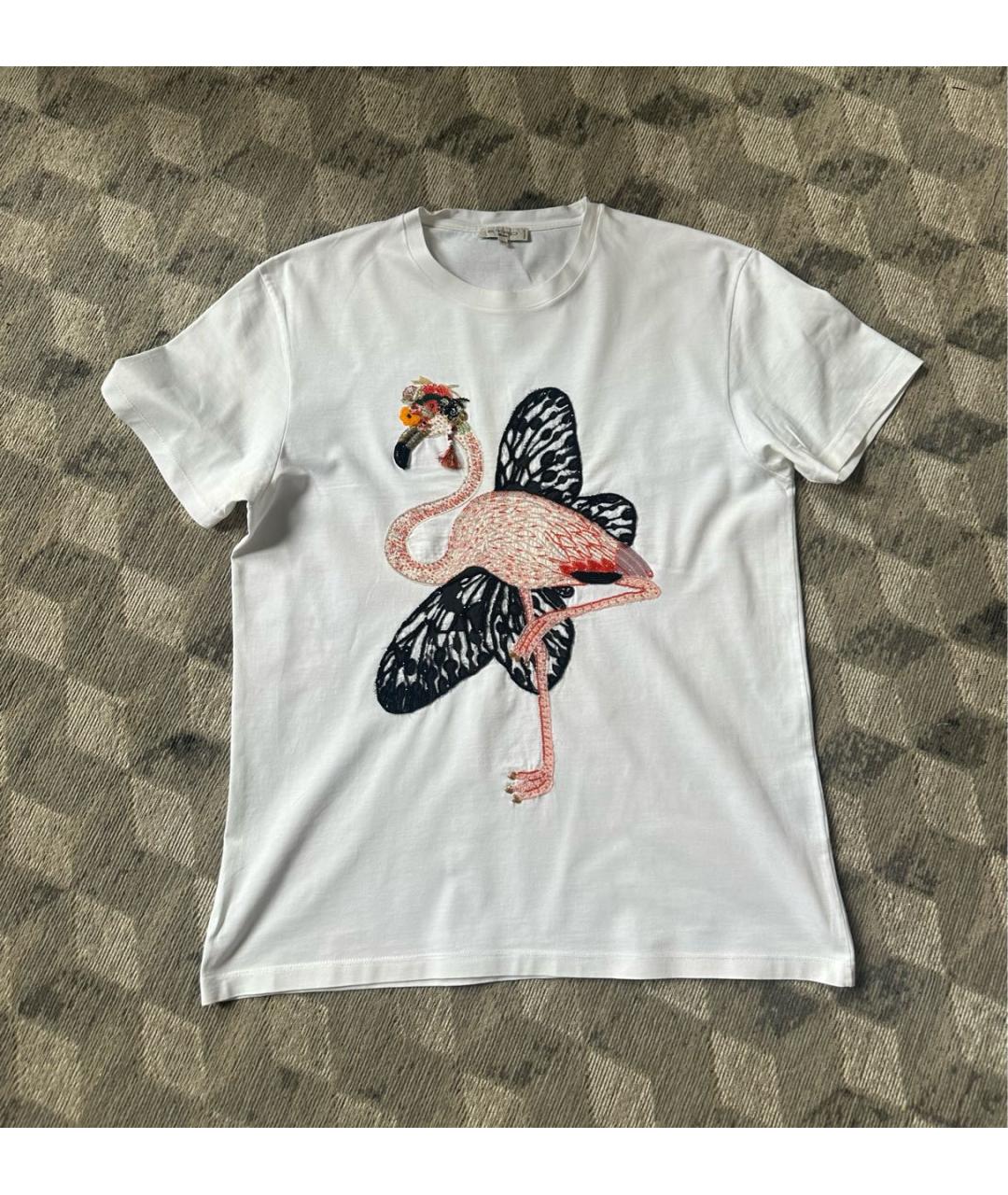 ETRO Белая хлопковая футболка, фото 9