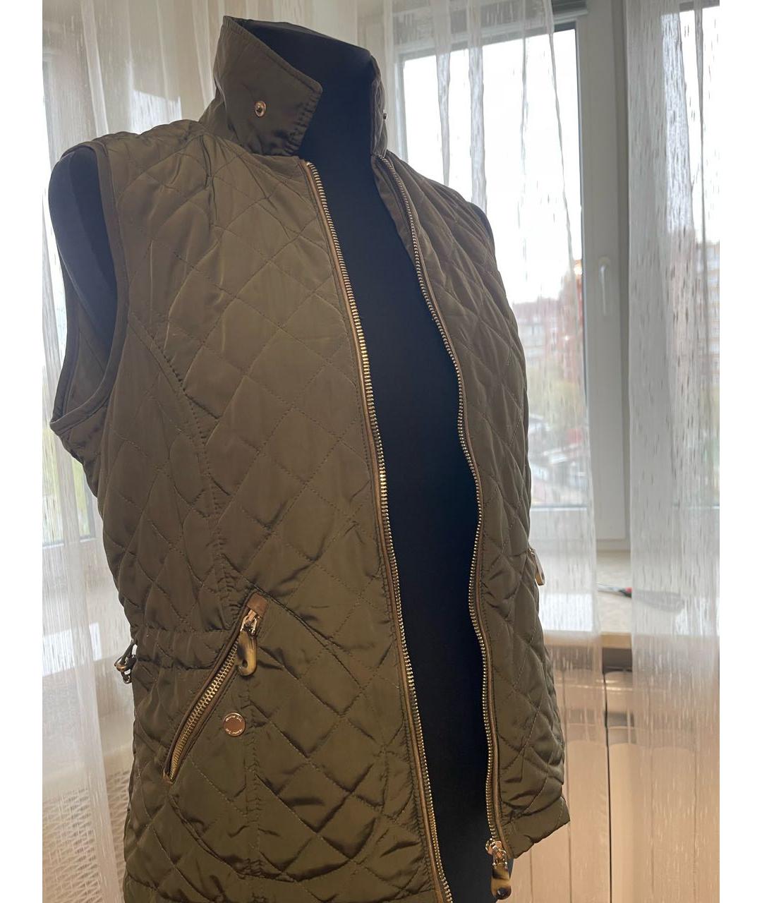 MASSIMO OSTI Хаки полиамидовая жилетка, фото 2