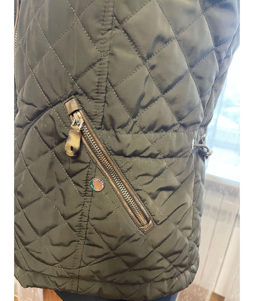 MASSIMO OSTI Хаки полиамидовая жилетка, фото 5