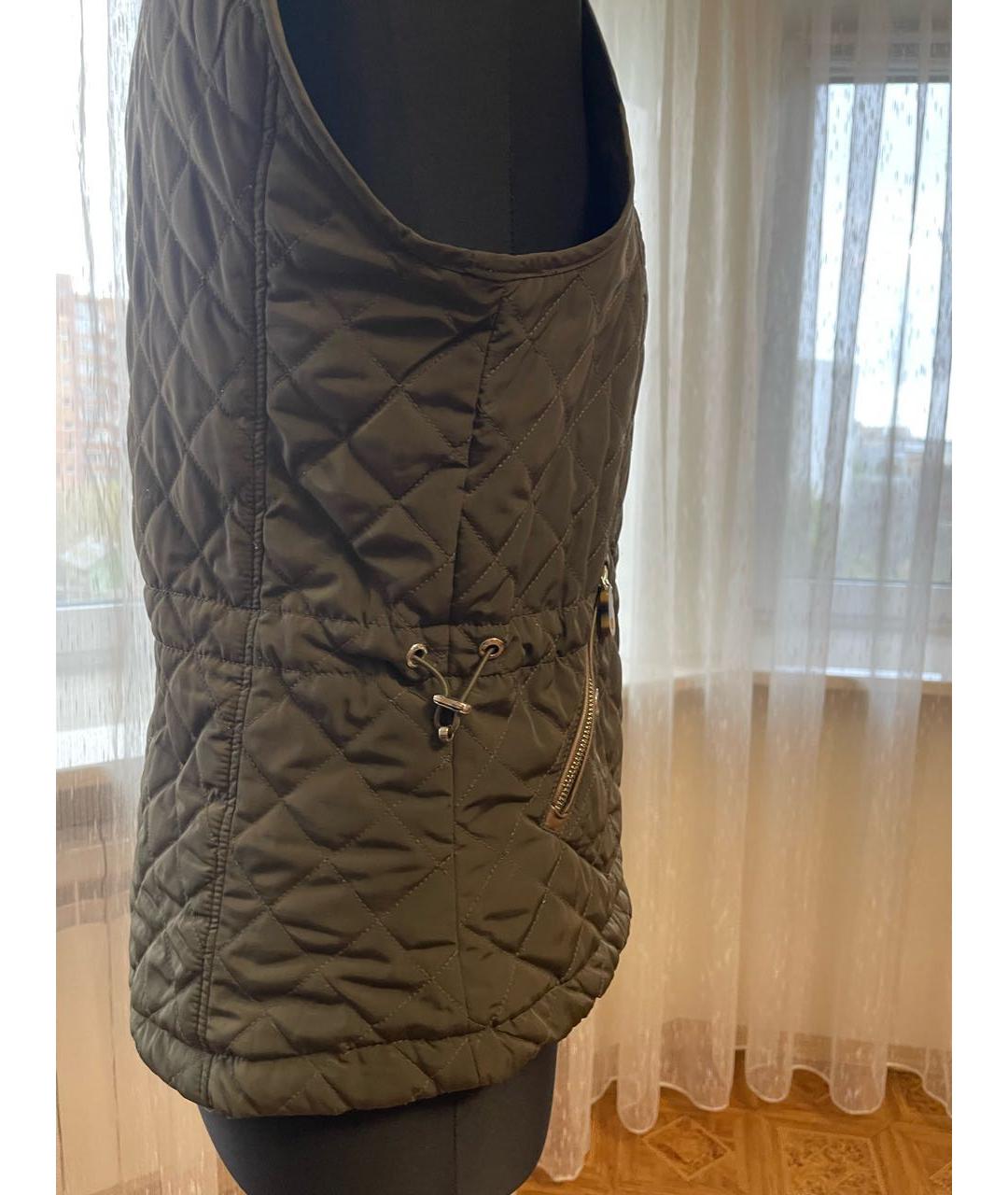 MASSIMO OSTI Хаки полиамидовая жилетка, фото 4